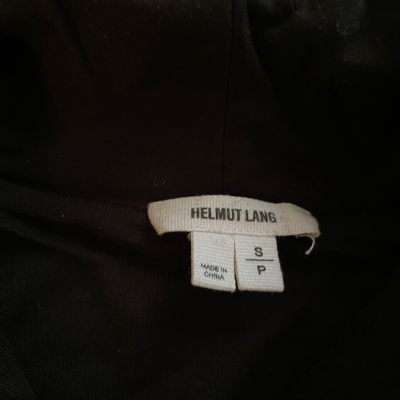 Helmut Lang Black Asymmetric Jacket Sz Small - Picture 7 of 12